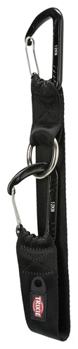 Trixie Car Seat Belt Loop Universal With Carabiner Hook Black
