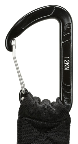 Trixie Car Seat Belt Loop Universal With Carabiner Hook Black