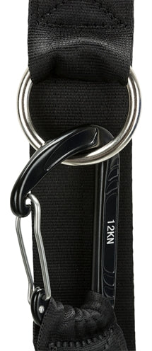 Trixie Car Seat Belt Loop Universal With Carabiner Hook Black