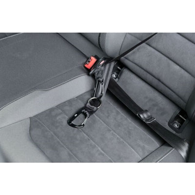 Trixie Car Seat Belt Loop Universal With Carabiner Hook Black