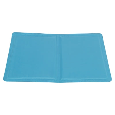 Trixie Cooling Mat With Palm Leaves Print Light Blue