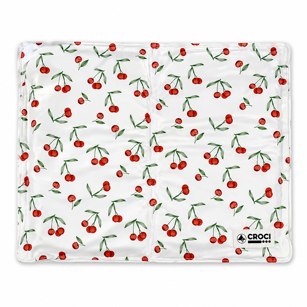 Croci Cooling Mat Reversible Cherry Print / Checked