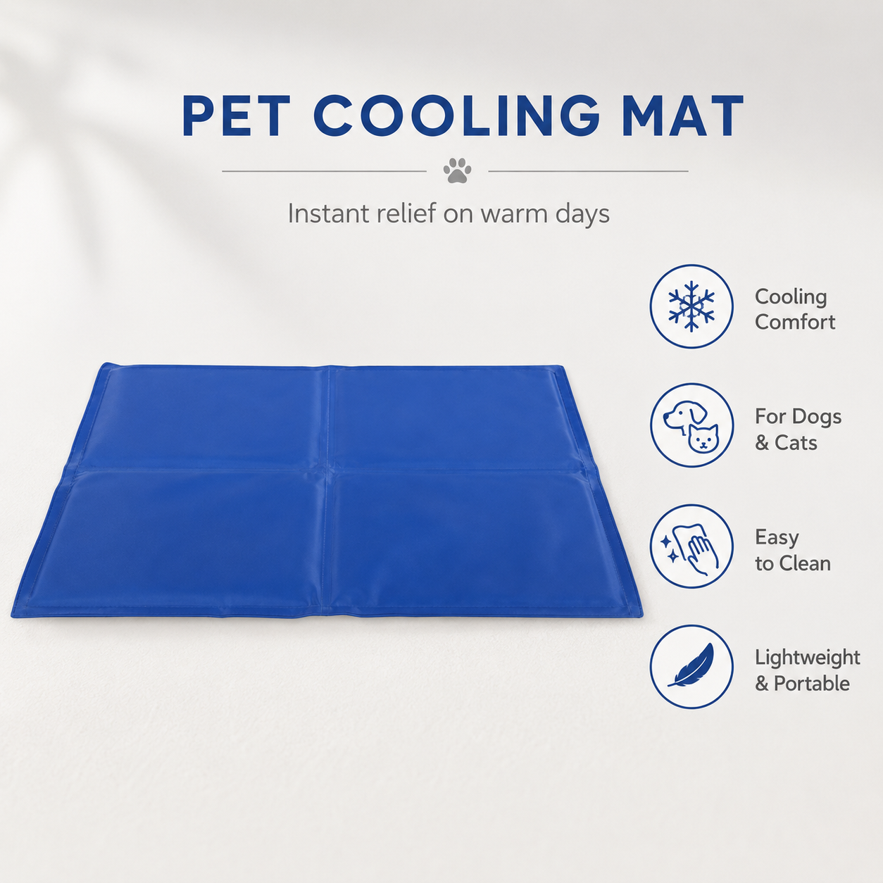 Trixie Cooling Mat Blue