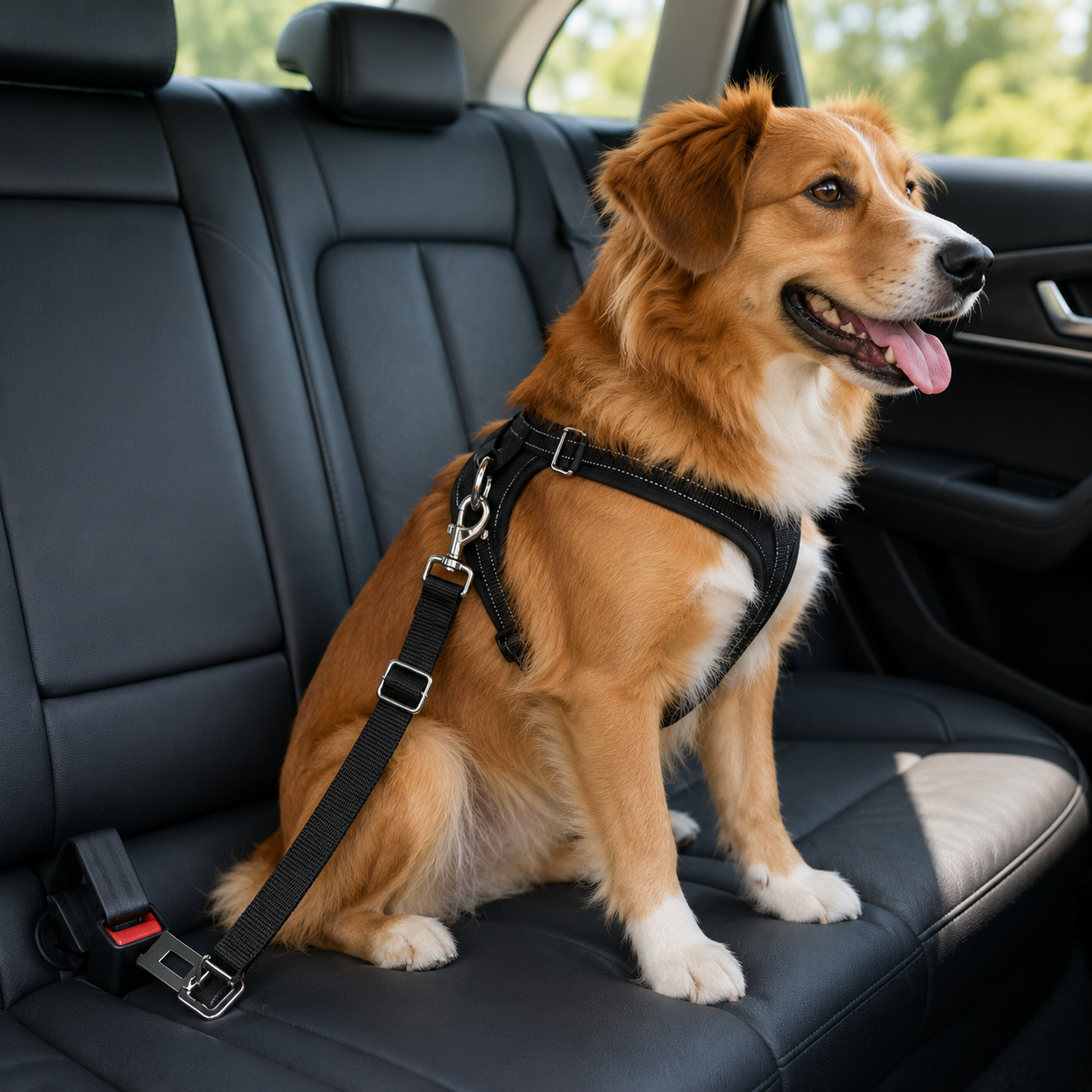Trixie Car Seat Belt Black