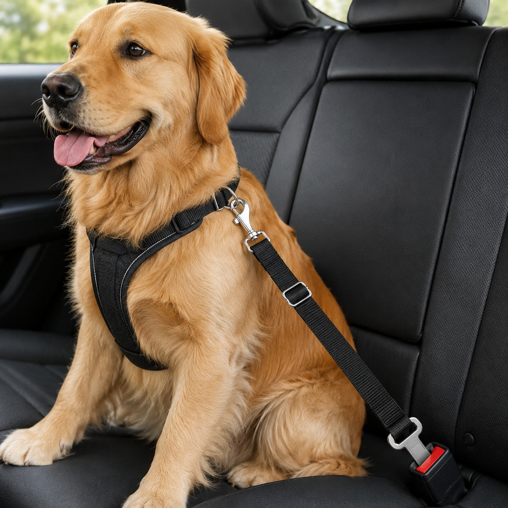 Trixie Car Seat Belt Black
