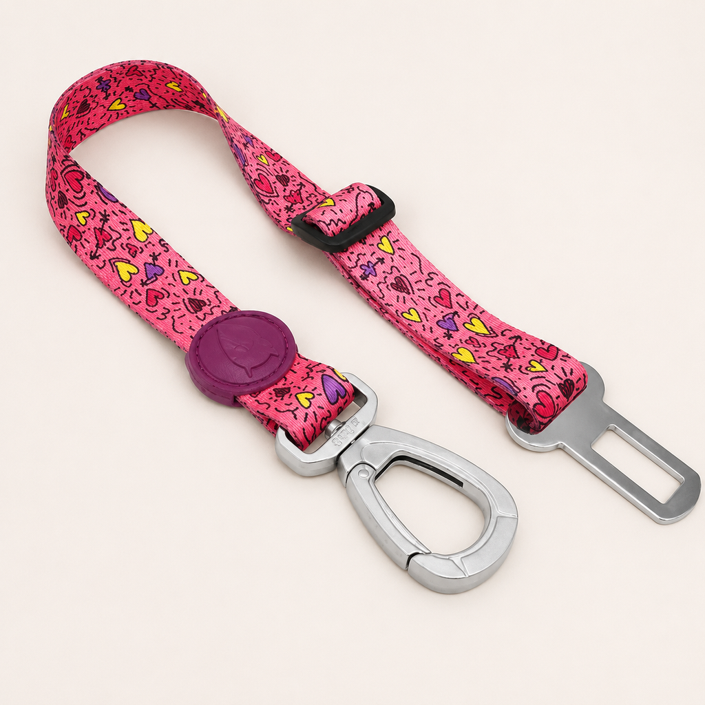 Morso Dog Car Seat Belt Recycled Multiple Colors